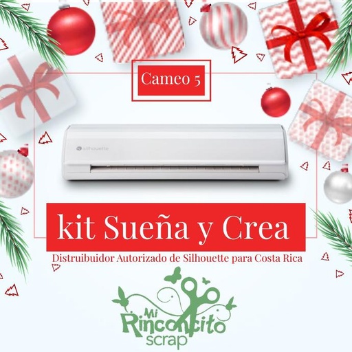 03 Silhouette Cameo 5 12in Blanca - Kit Sueña & Crea-