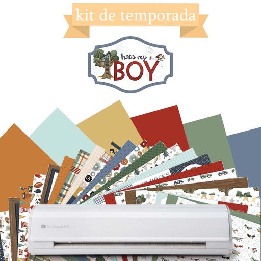 07 Silhouette Cameo 5 12in Blanca - Kit de Temporada - Papá eres el Mejor!