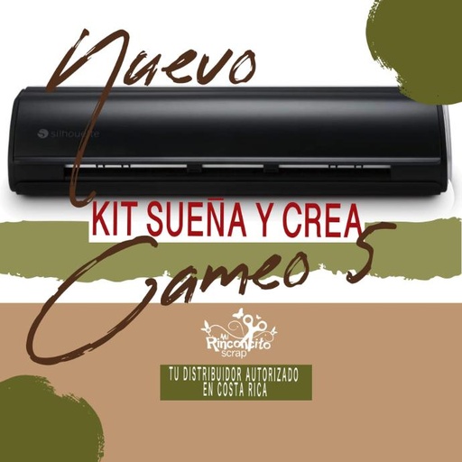 03 Silhouette Cameo 5 12in Negra - Kit Sueña & Crea -