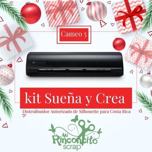 03 Silhouette Cameo 5 12in Negro mate - Kit Sueña & Crea -