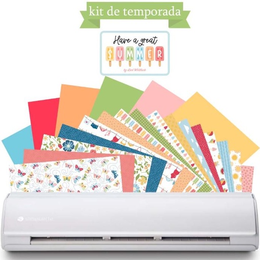10 Silhouette Cameo 5 Plus 15in - Kit de Temporada - Llegó el verano!
