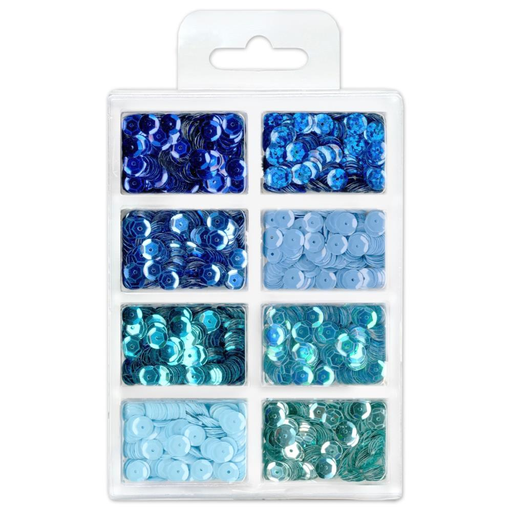 [049524] Lentejuelas Craft Medley™ Creative Essentials 7 mm 0,56 oz Rhythm 'n Blues