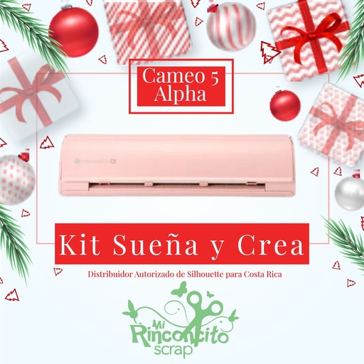 03 Silhouette Cameo 5 ALPHA 12in Rosa - Kit Sueña & Crea -