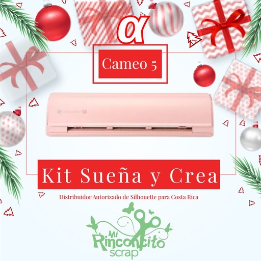 03 Silhouette Cameo 5 ALPHA 12in Rosa - Kit Sueña & Crea -