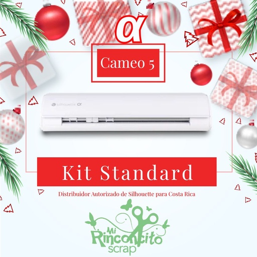 02 Silhouette Cameo 5 Alpha - 12in - Kit Standard Blanca