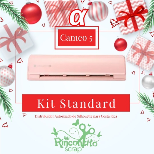 02 Silhouette Cameo 5 ALPHA - 12in - Kit Standard Rosa