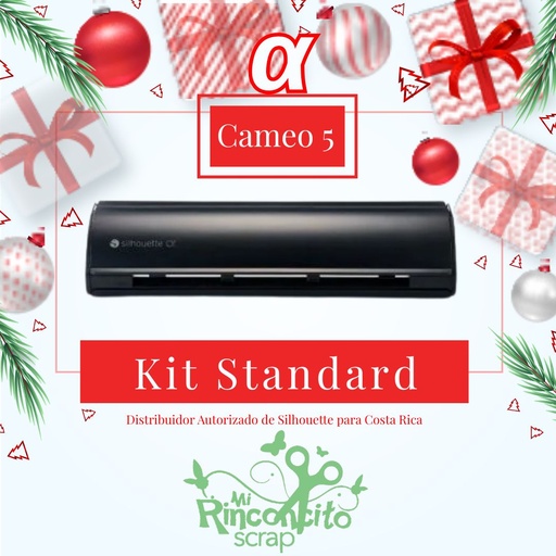 02 Silhouette Cameo 5 ALPHA - 12in - Kit Standard Negra