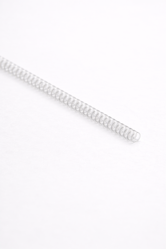 [3115] Resorte Espiral Transparente 9MM (3/8) in