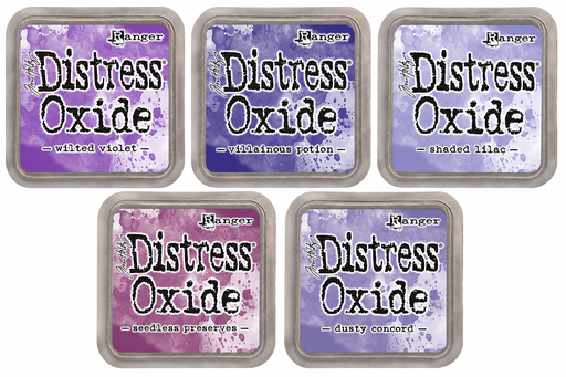 Tintas Distress Oxide Tonos Morados