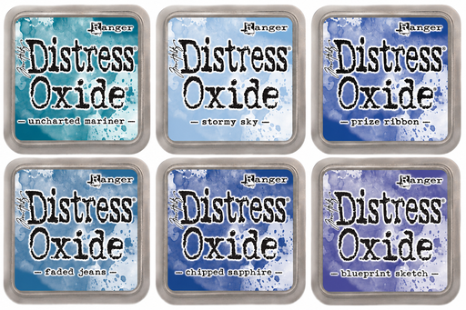 Tintas Distress Oxide Tonos Azules