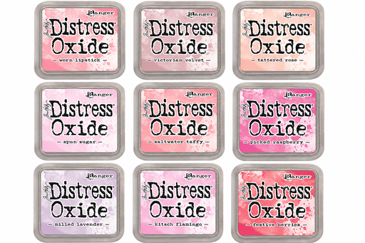 Tintas Distress Oxide Tonos Rosados