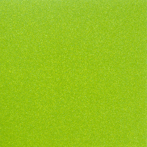 [718813714266] Cartulina 12x12 Glitter Verde Limón