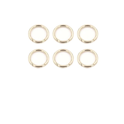 [WR-114-OR] Argollas Gruesas Oro Rosa