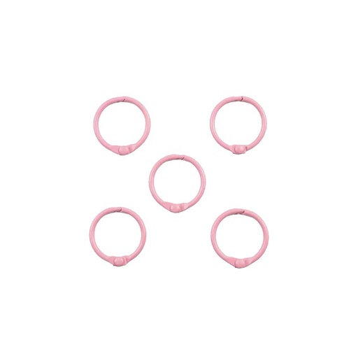 [WR-096-R] Argollas de Metal Rosa