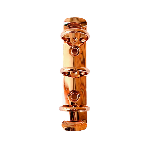 [WR-074] Prensa Clipper - 3 huecos -  4in Oro Rosa