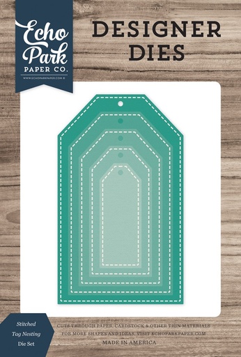 [EPPDIE1376] Troqueles - Tags Bordados