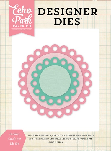 [EPPDIE425] Troqueles - Scallops con Círculos