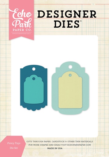 [EPPDIE608] Troqueles - Tags Fancy