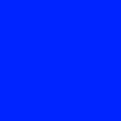 [AT/P VIVID BLUE 510] Vinil Brillante Azul Rey 12x24