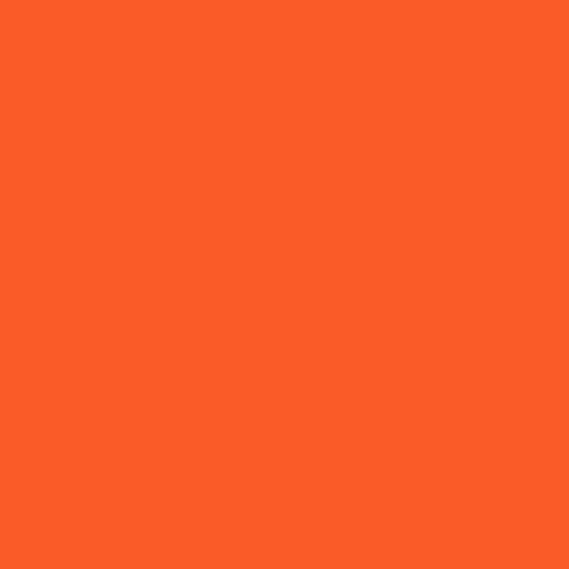 [10298] Thermoadhesivo Suave Neón Naranja