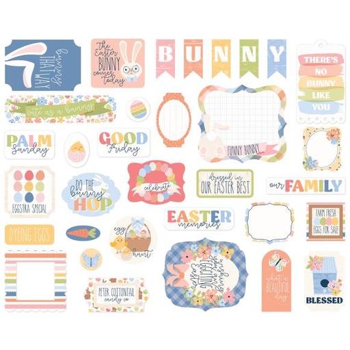 [BUB412024] Bunnies And Baskets - Echo Park - Efémeras