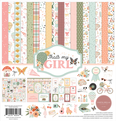 [CBG418016] That's My Girl - Echo Park - Papeles de Colección Premium 12x12 Pulgadas