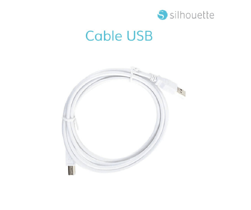 [77] Cable USB Silhouette