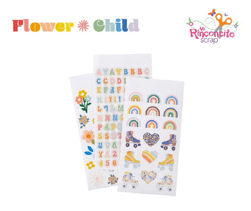 [34014158] FLOWER CHILD - Sticker Book