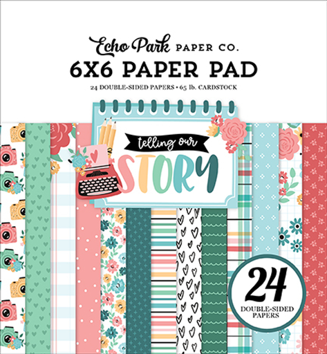 [TOS360023] Telling Our Story - Echo Park - Papel Premium 6x6 Pulgadas