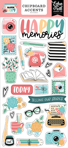 [TOS360021] Telling Our Story - Echo Park -Chipboard Accents