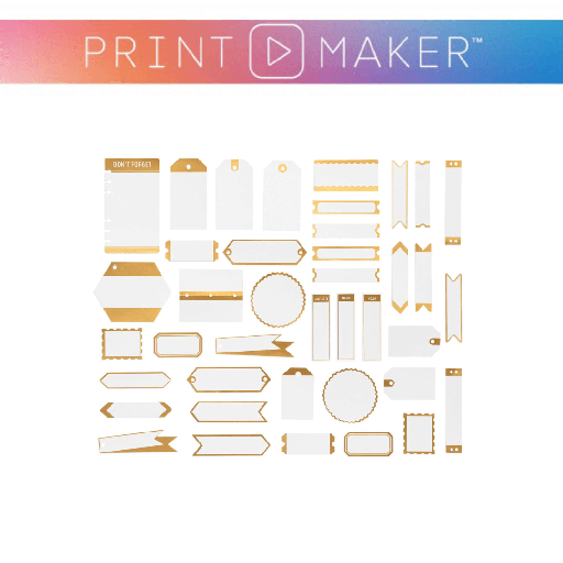 [60000096] Print Maker Tags con Foil