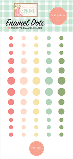 [CBHCS352028] Here Comes Spring - Echo Park - Enamel Dots