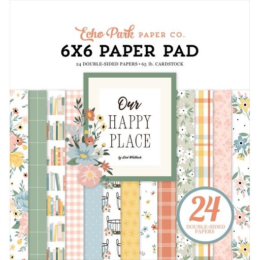 [OHP399023] Our Happy Place - Echo Park - Papeles Premium 6x6 pulgadas