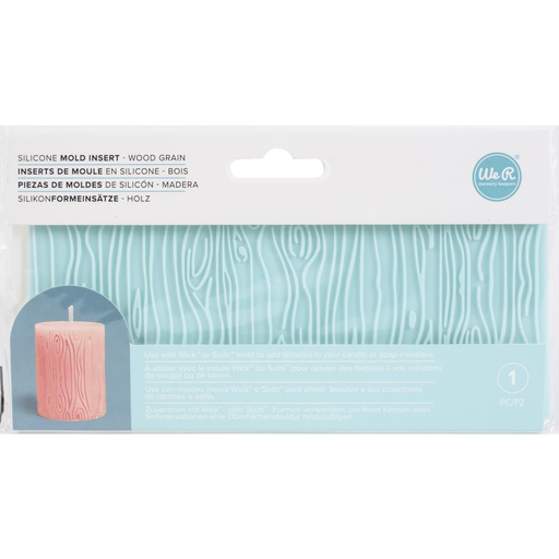 [637955] Molde para Candelas Textura Arbol