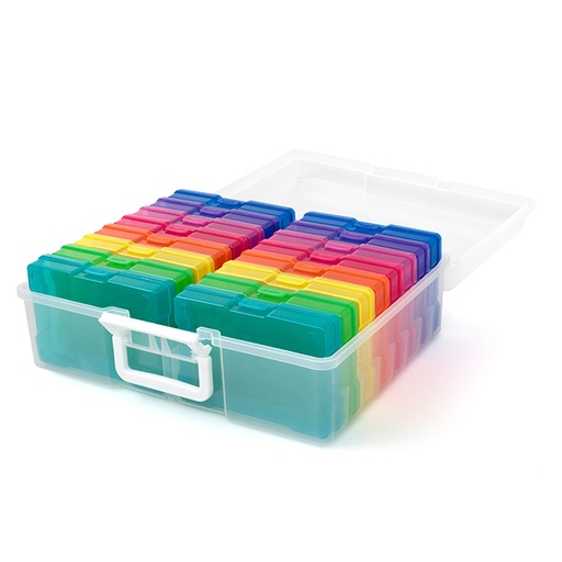 [660269] Caja Plástica para Manualidades de Colores