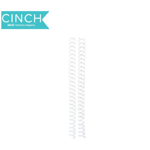 [60000233] Resorte Espiral Transparente 2:1 0.625 in (5/8) WeR