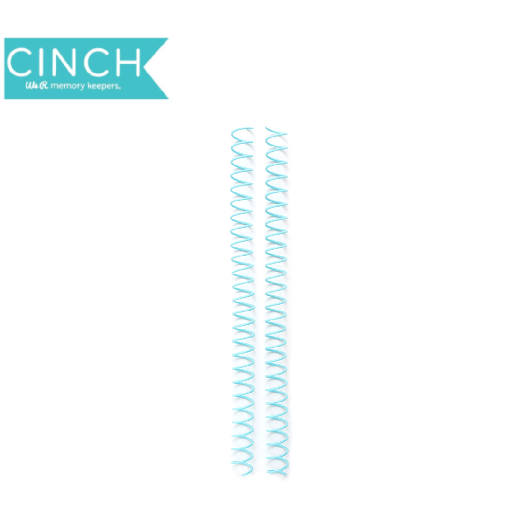 [60000025] Resorte Espiral Turquesa 2:1 0.625 in (5/8)