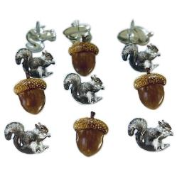 [699478] Brads Ardillas de metal