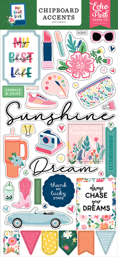 [MBL367021] My Best Life - Echo Park - Chipboard Accents